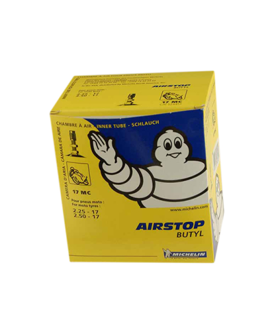 CHAMBRE A AIR MOTO 17" 2.25-2.50 X 17 MICHELIN AIRSTOP 17MC TR4