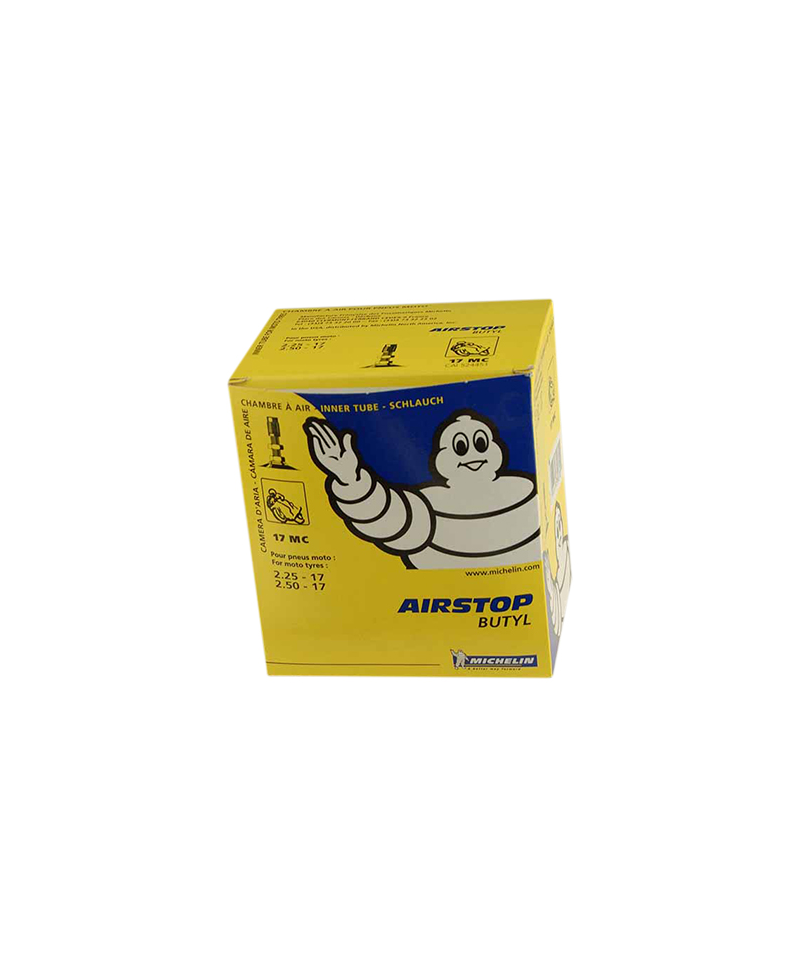 CHAMBRE A AIR MOTO 17" 2.25-2.50 X 17 MICHELIN AIRSTOP 17MC TR4
