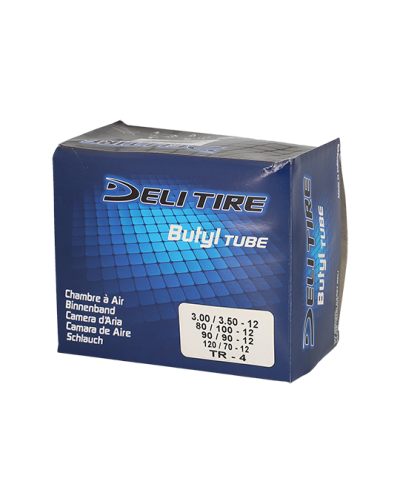 CHAMBRE A AIR SCOOTER 12 " 3.00/3.50X12 DELI TIRE U312 TR4