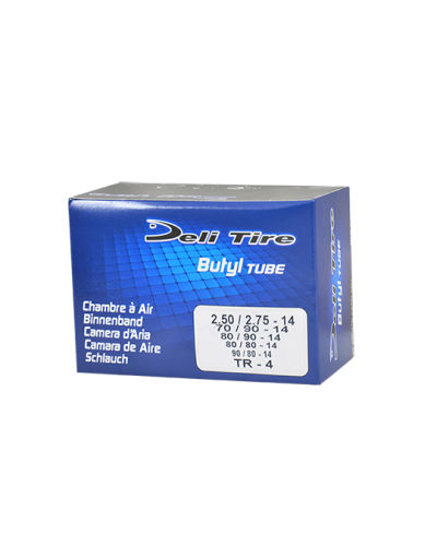 CHAMBRE A AIR SCOOTER 14" 2.50-2.75 X 14 DELI TIRE U214T TR4