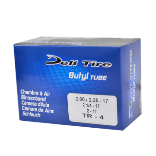 CHAMBRE A AIR CYCLO 17" 2.00-2.25 X 17 DELI TIRE U247T TR4