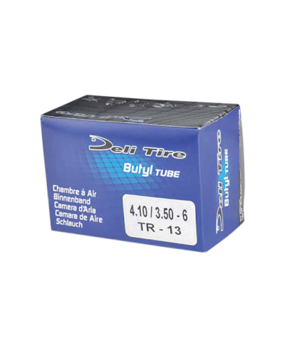 CHAMBRE A AIR BROUETTE/CHARIOT 6'' 350/410X6 DELI TR13 - VALVE DROITE