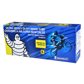 CHAMBRE A AIR MOTO 21" 90/90 X 21 - 80/100 X 21 MICHELIN 21UHD REINF TR4