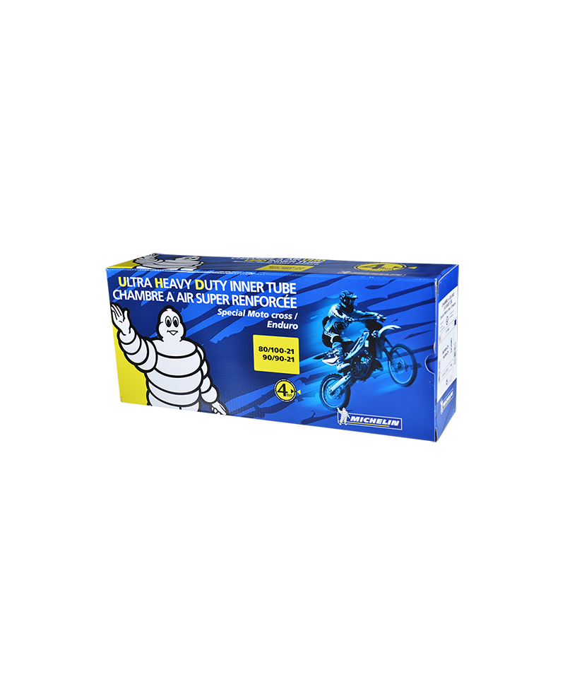 CHAMBRE A AIR MOTO 21" 90/90 X 21 - 80/100 X 21 MICHELIN 21UHD REINF TR4
