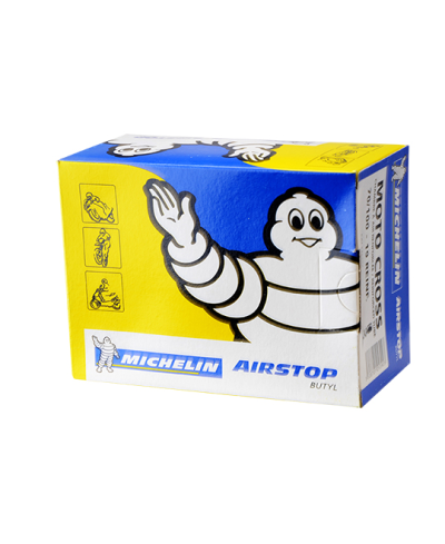 CHAMBRE A AIR MOTO 19" 70/100 X 19 MICHELIN AIRSTOP MOTO CROSS REINF Tr4