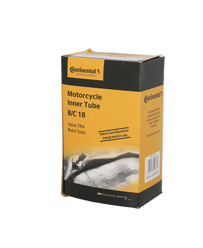 CHAMBRE A AIR MOTO 18" 2.50-2.75 X 18 CONTINENTAL B/C 18 TR4