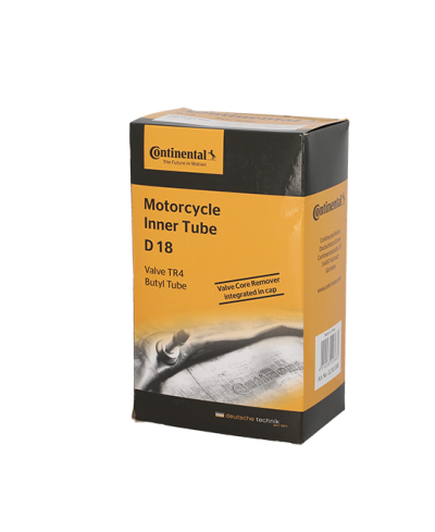 CHAMBRE A AIR MOTO 18" 3.00-3.25 X 18 CONTINENTAL D 18 TR4