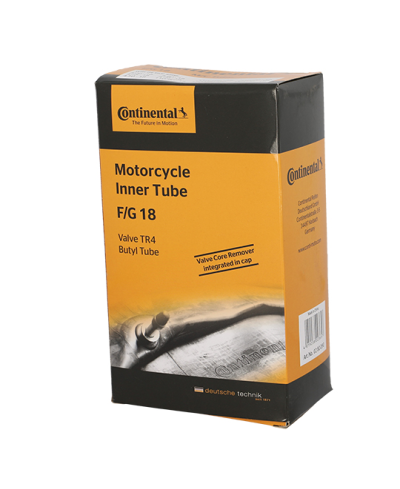 CHAMBRE A AIR MOTO 18" 4.00-4.50 X 18 CONTINENTAL F/G 18 TR4