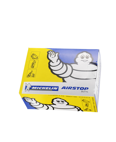 CHAMBRE A AIR MOTO 14" 90/100 X 14 MICHELIN AIRSTOP MOTO CROSS REINF TR4