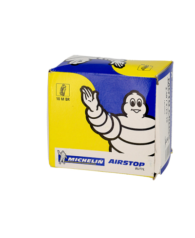 CHAMBRE A AIR MOTO 10" 2.50/2.75 X 10 MICHELIN AIRSTOP 10MBR TR4