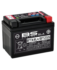 Batterie BS BATTERY SLA sans entretien activé usine - BTX4L+ / BTZ5S