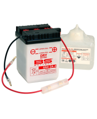 Batterie BS BATTERY conventionnelle avec pack acide - 6N4-2A-4 (6V)