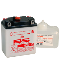 Batterie BS BATTERY conventionnelle avec pack acide - 6N6-3B