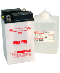 Batterie BS BATTERY conventionnelle avec pack acide - B49-6