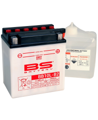 Batterie BS BATTERY Haute-performance avec pack acide - BB10L-B2