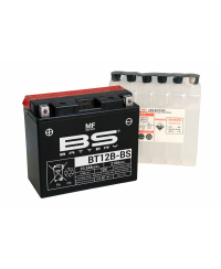 Batterie BS BATTERY sans entretien avec pack acide - BT12B-BS