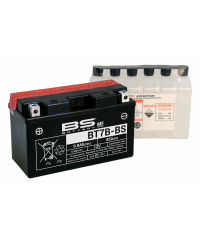 Batterie BS BATTERY sans entretien avec pack acide - BT7B-BS
