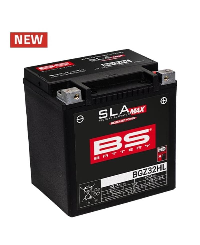 Batterie BS BATTERY SLA Max sans entretien activée usine - BGZ32HL