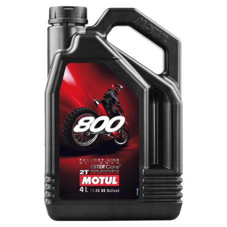 MOTUL - Huile 2T 800 Factory Line Off Road 4 Litres