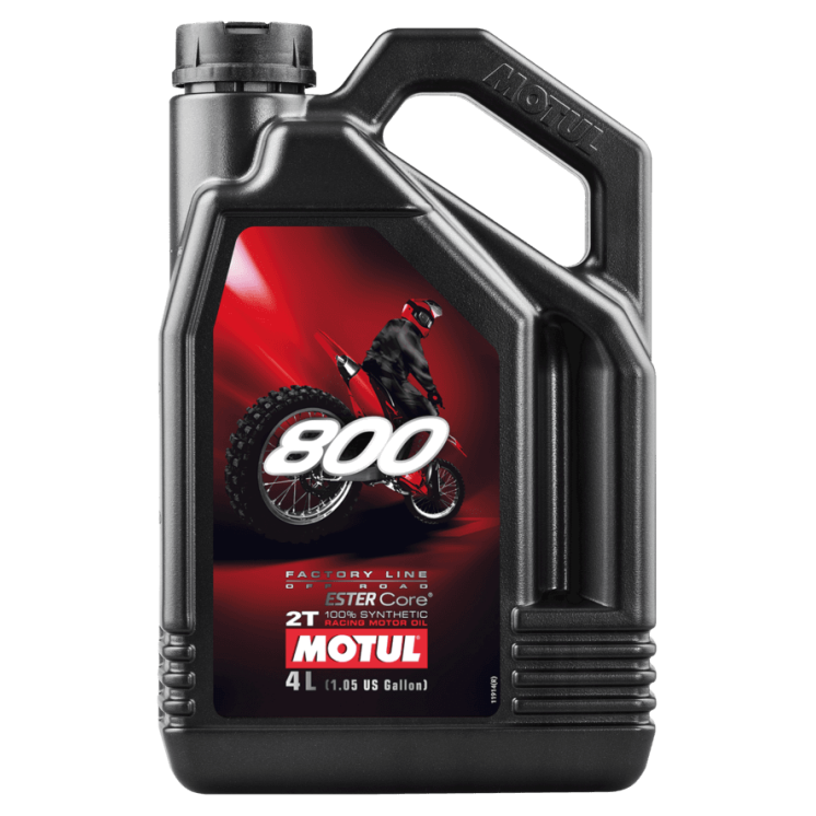 MOTUL - Huile 2T 800 Factory Line Off Road 4 Litres