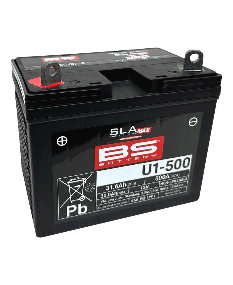 Batterie BS BATTERY SLA Max sans entretien activée usine - U1-500 FA