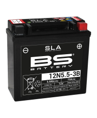 Batterie BS BATTERY SLA sans entretien activé usine - 12N5.5-3B