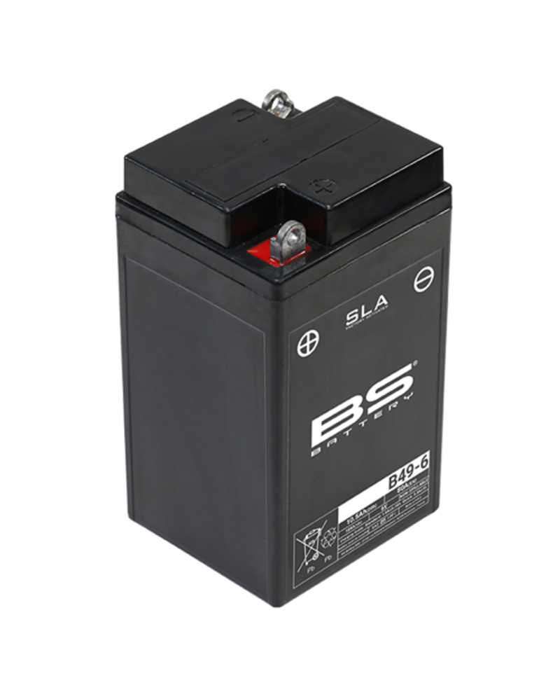 Batterie BS BATTERY SLA sans entretien activé usine - B49-6