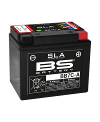 Batterie BS BATTERY SLA sans entretien activé usine - BB7C-A