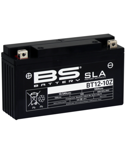 Batterie BS BATTERY SLA sans entretien activé usine - BT12-10Z