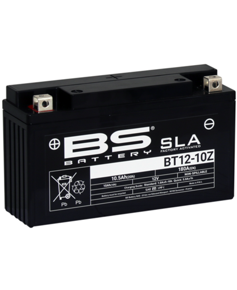 Batterie BS BATTERY SLA sans entretien activé usine - BT12-10Z