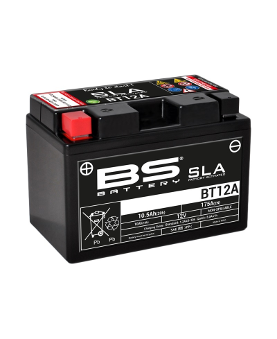 Batterie BS BATTERY SLA sans entretien activé usine - BT12A
