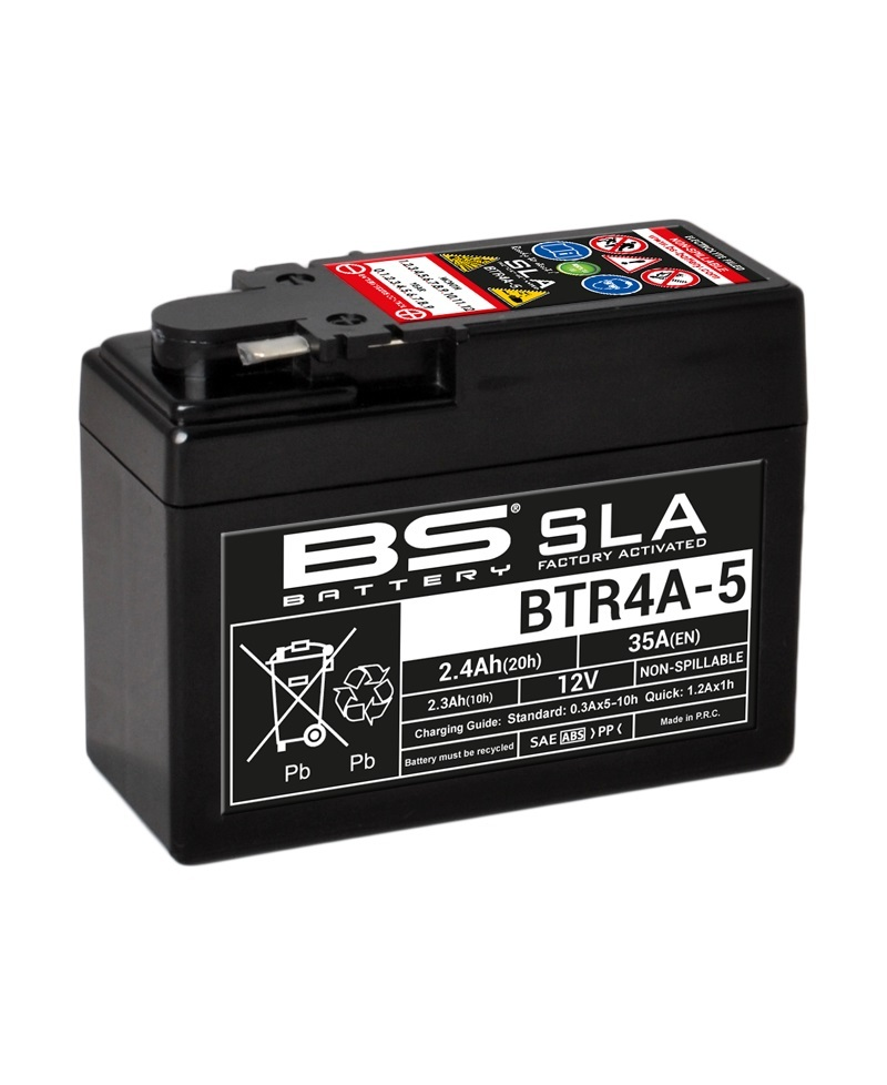 Batterie BS BATTERY SLA sans entretien activé usine - BTR4A-5