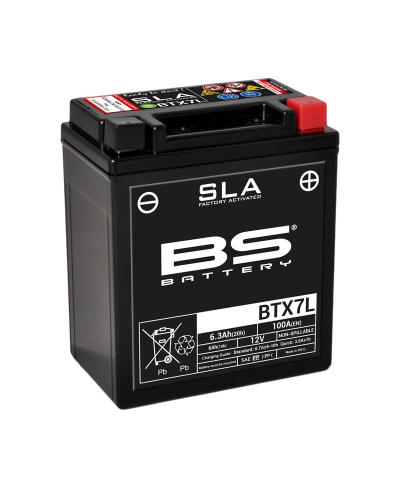 Batterie BS BATTERY SLA sans entretien activé usine - BTX7L