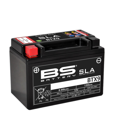 Batterie BS BATTERY SLA sans entretien activé usine - BTX9