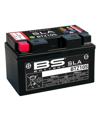 Batterie BS BATTERY SLA sans entretien activé usine - BTZ10S
