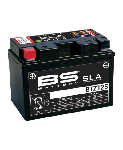 Batterie BS BATTERY SLA sans entretien activé usine - BTZ12S