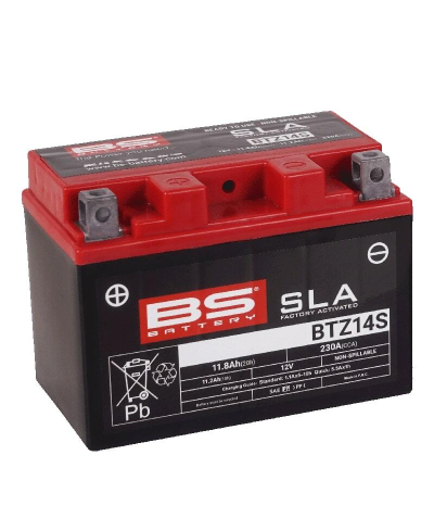 Batterie BS BATTERY SLA sans entretien activé usine - BTZ14S