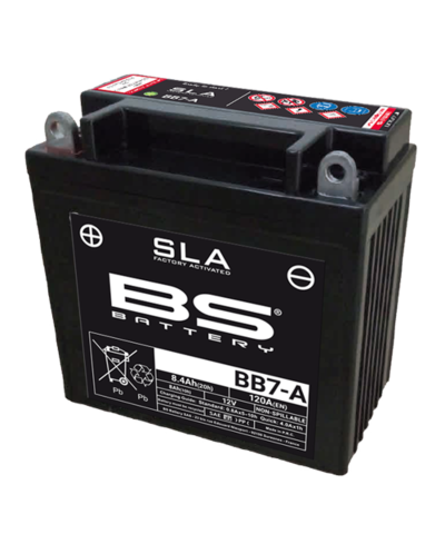 Batterie BS BATTERY SLA sans entretien activée usine - BB7-A