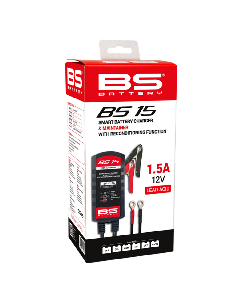 Chargeur de batterie intelligent BS BATTERY BS15