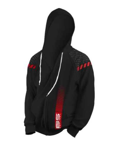 Sweat-shirt BS BATTERY Bs Factory - noir taille XL