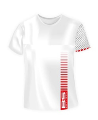 T-shirt BS BATTERY Bs Factory - blanc taille 2XL