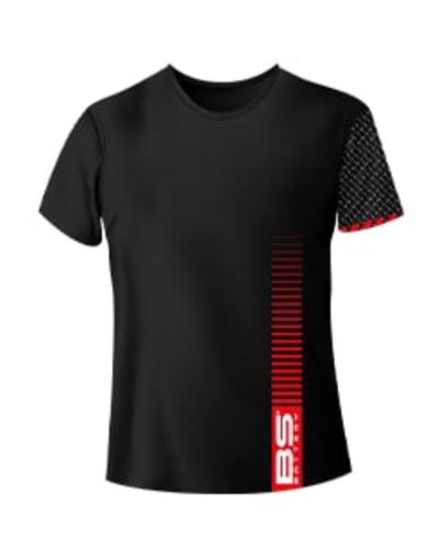 T-shirt BS BATTERY Bs Factory - noir taille XL