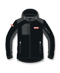 Veste softshell BS BATTERY Bs Factory - noir/gris taille XL