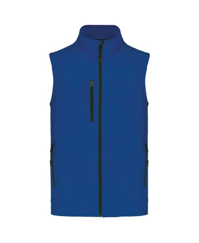 Bodywarmer softshell homme - K403 - 2XL - Dark Royal Blue - KARIBAN