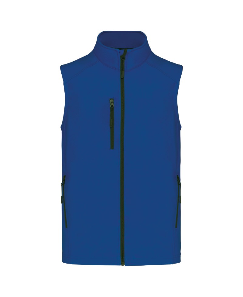 Bodywarmer softshell homme - K403 - 2XL - Dark Royal Blue - KARIBAN