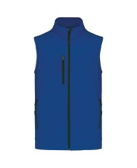 Bodywarmer softshell homme - K403 - 2XL - Dark Royal Blue - KARIBAN