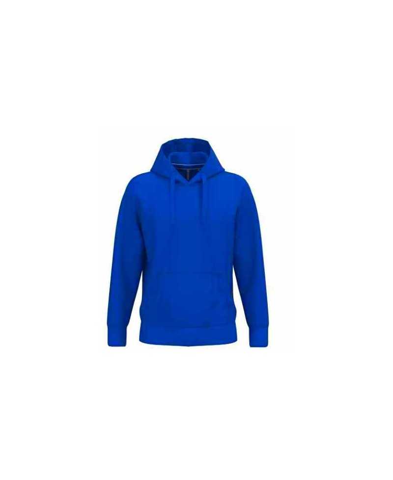 Sweet-shirt capuche homme - K489 - L - Royal bleu - KARIBAN