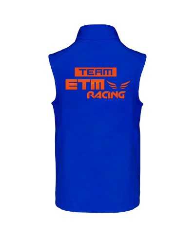 Bodywarmer softshell homme - K403 - 2XL - Dark Royal Blue - ETM RACING