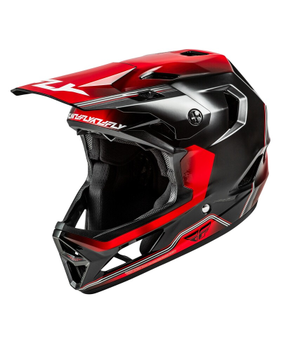 Casque enfant vélo FLY RACING Rayce Repeat - noir/rouge
