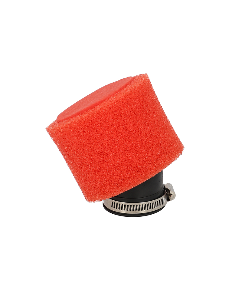 FILTRE A AIR TUN'R D49 MM DOUBLE MOUSSE ROUGE